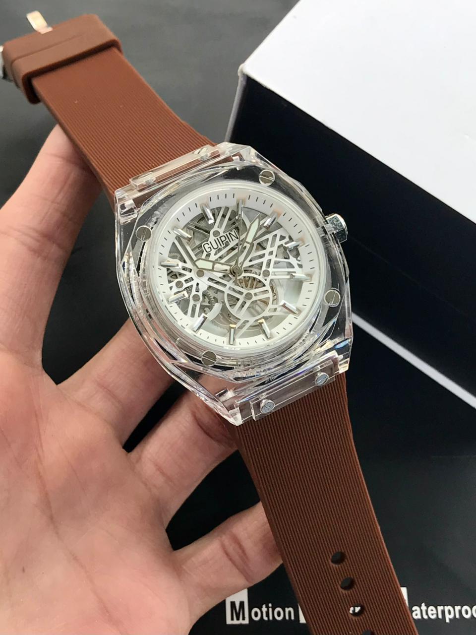 GUIPIN Original GT1 Motion Skeleton Watch – Luxury Edition