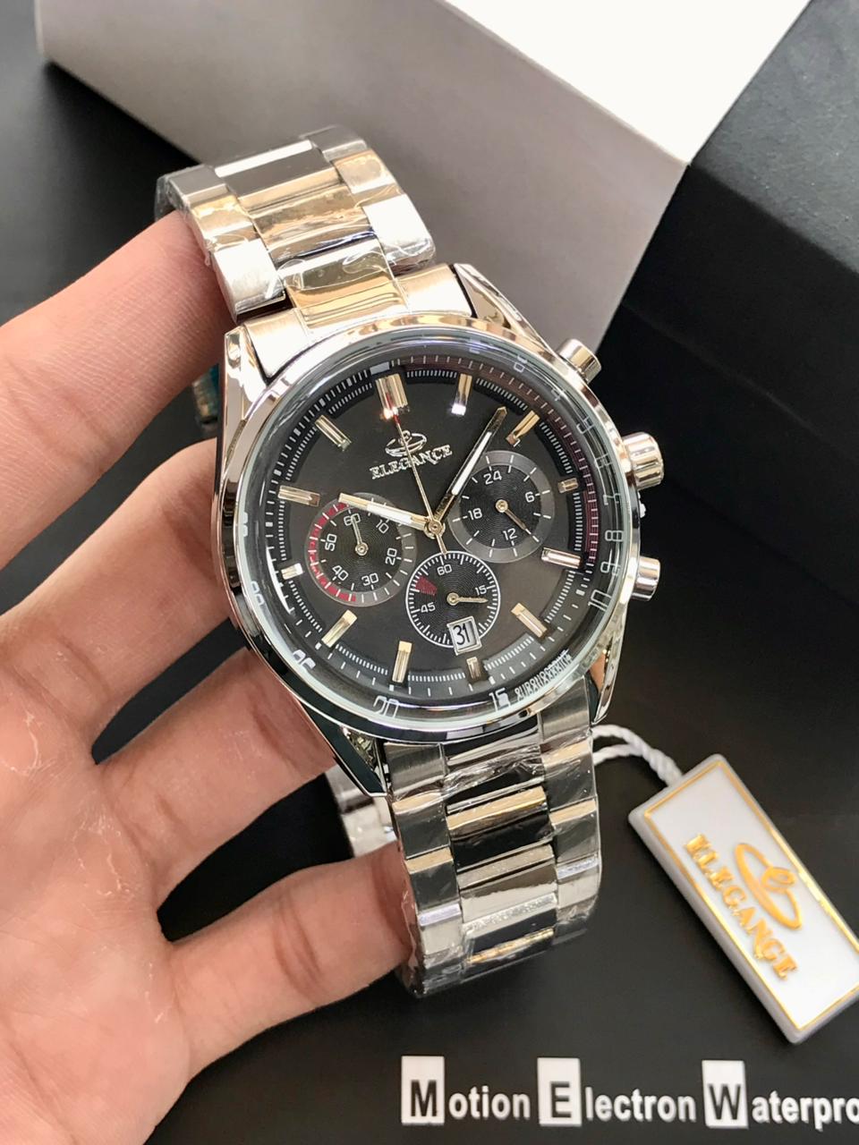 Elegance Two-Tone Chronograph Watch