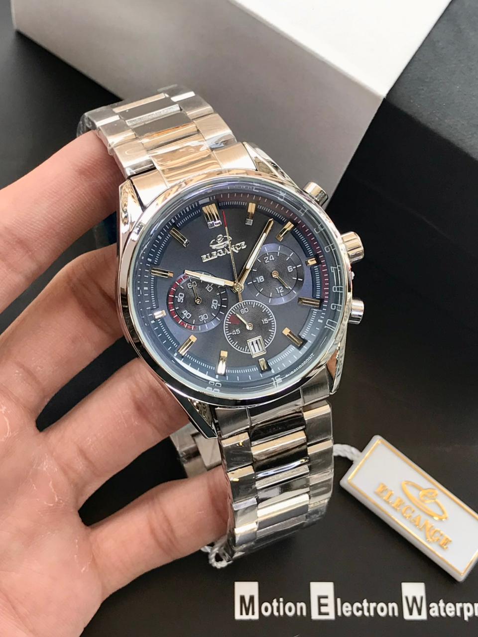 Elegance Two-Tone Chronograph Watch