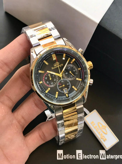 Elegance Two-Tone Chronograph Watch