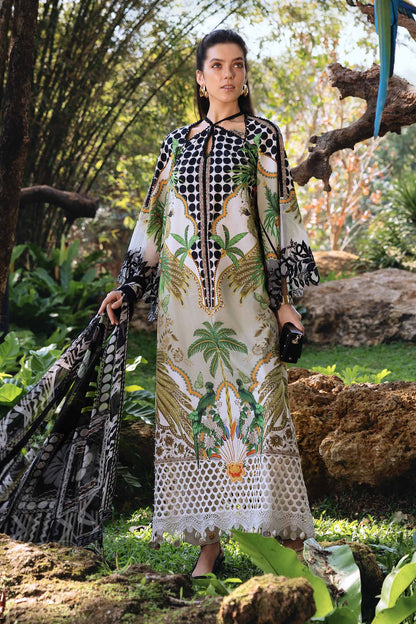 3 Piece Embroidered Lawn Suit – Maria.B. Designs