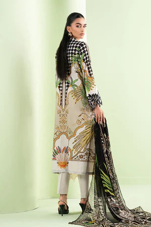 3 Piece Embroidered Lawn Suit – Maria.B. Designs
