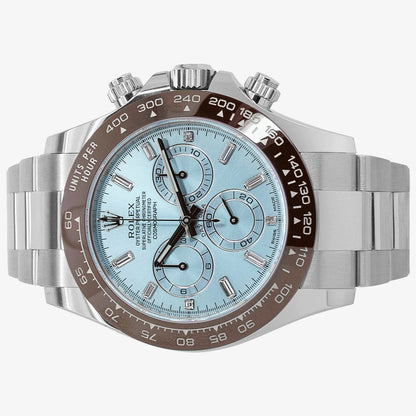 Rolex Daytona Ice Blue Dial Luxury Premium Chronograph Watch