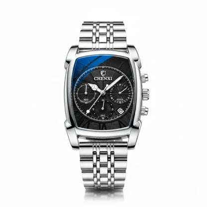 CHENXI Luxury Chronograph Stainless Steel Watch – Premium Men's Business Timepiece