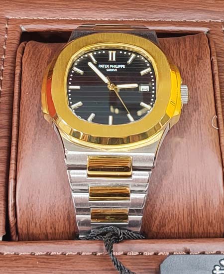 Patek Philippe Nautilus Two-Tone Semi-Automatic