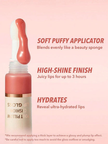 Sheglam Pout Pillow Lip Gloss – High-Shine, Hydrating Cushion Gloss