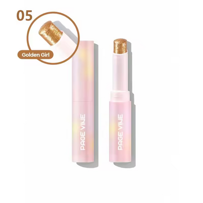 6 Pcs Set Page Vine Waterproof Sparkling Jelly Duo-Use Eyeshadow & Highlighter