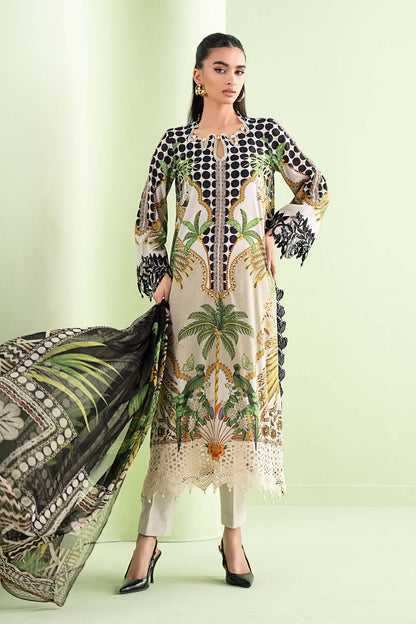 3 Piece Embroidered Lawn Suit – Maria.B. Designs