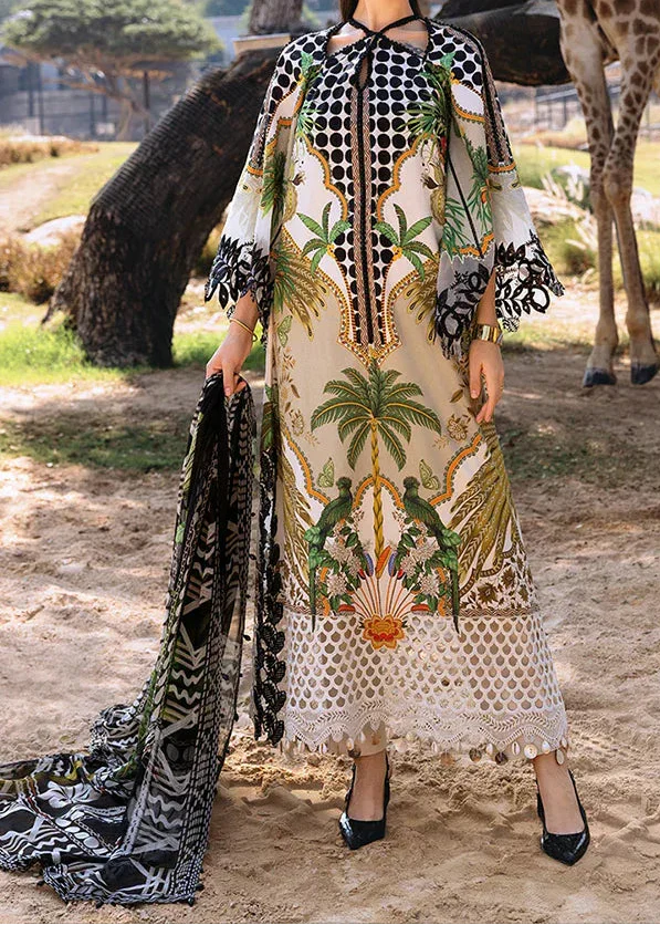 3 Piece Embroidered Lawn Suit – Maria.B. Designs