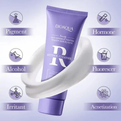 BIOAQUA Retinol Cleanser – Deep Face Cleansing & Oil Control Face Wash