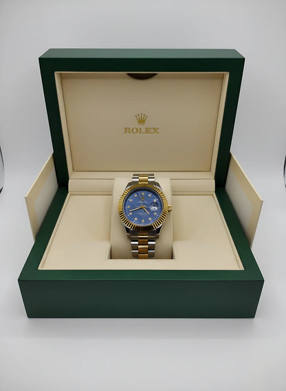 Rolex Two-Tone Blue Dial