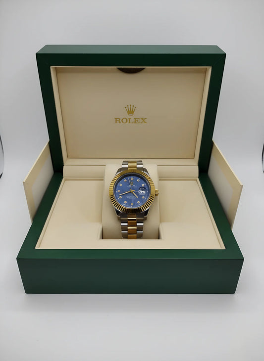 Rolex Two-Tone Blue Dial