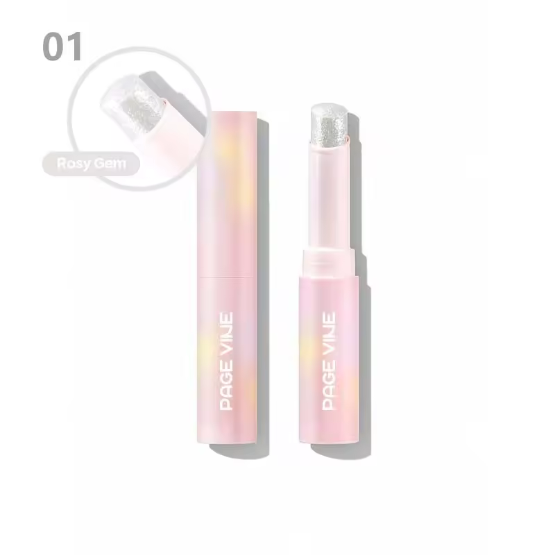 6 Pcs Set Page Vine Waterproof Sparkling Jelly Duo-Use Eyeshadow & Highlighter