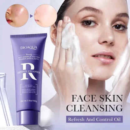 BIOAQUA Retinol Cleanser – Deep Face Cleansing & Oil Control Face Wash