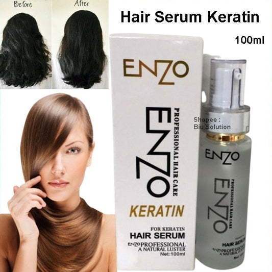 Enzo Keratin Hair Serum For Professional Hair Care